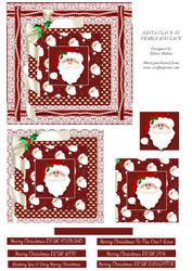 Santa Clause in Pearls and Lace