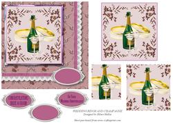 Wedding Rings & Champagne