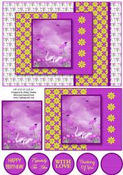 Swans in Lilac