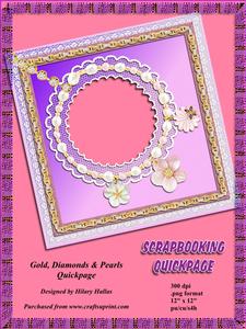 Gold, Diamonds & Pearls Quickpage