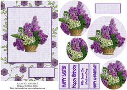 Lilac in a Basket