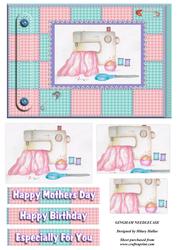 Gingham Needlecase
