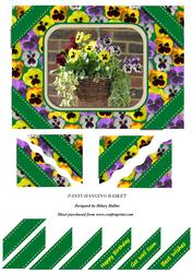 Pansy Hanging Basket