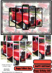 Ford Model T Panel Card