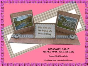 Yorkshire Dales Twisted Triple Easel Kit
