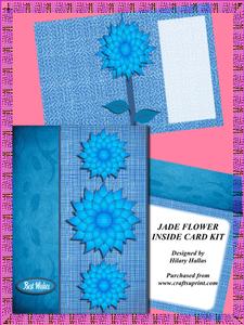 Jade Flower Inside Card Kit