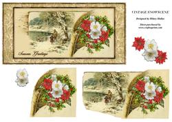 Vintage Snowscene