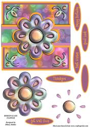 Bokeh Glass Flower