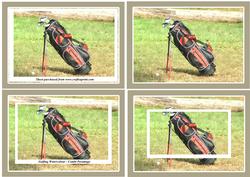 Golfing Watercolour A6 Combi Pyramage