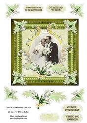 Vintage Wedding Couple
