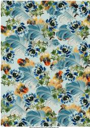 Anemones and Feathers Background