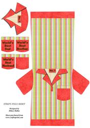 Stripy Polo Shirt