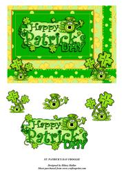 St Patrick's Day Froggie