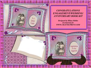 Congratulations Wedding/engagement/anniversary Book Kit