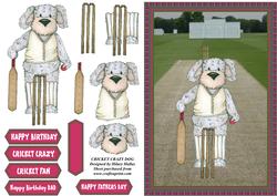 Cricket Crazy Dog