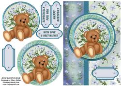 Blue Jasmine Bear