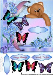 Forgetmenots & Butterflies