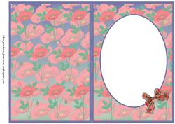Poppies in the Wild Insert