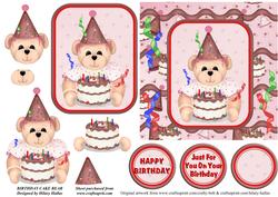 Birthday Cake Bear