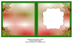 Christmas Mischief Insert