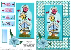 Birdhouse Topiary