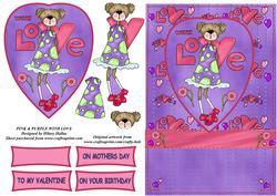 Pink & Purple with Love