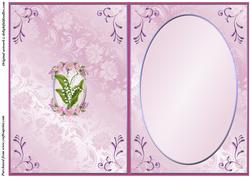 Lovely Lily of the Valley Insert