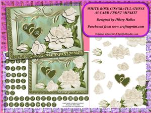 White Rose Congratulations