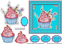 Cupcake Teddybear