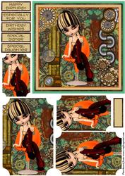 Sitting Pretty Steampunk Style