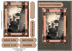 Steamtrain Metallic