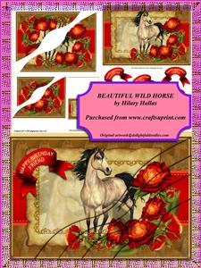 Beautiful Wild Horse Minikit