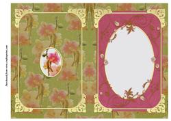 Pink Orchid Insert