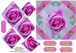 Pink Rose Diamond Pyramid