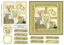 Golden Wedding 4-square