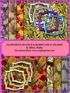 Flowering Bulbs Backgrounds & Frames