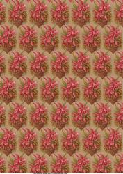 Pink Flower Basket Background