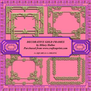 Decorative Gold Frames