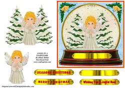 Angel in a Snowglobe