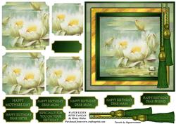 Water Lilies with Tassels