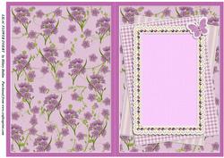 Lilac Flower Insert