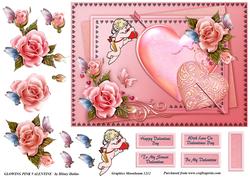 Glowing Pink Valentine