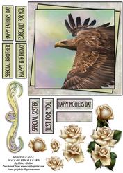 Soaring Eagle Male or Female Card