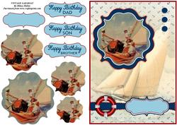 Vintage Sailboat