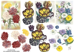 Floral Decoupage