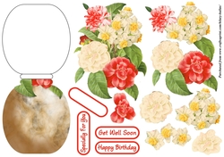 Vase Of Flowers Over The Top