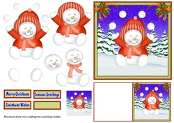 Juggling Snowman