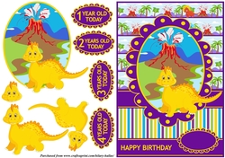 Yellow Dinosaur
