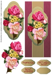 Beautiful Pink Roses DL