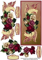 Flourish Of Roses DL